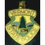 VERMONT STATE POLICE PIN MINI PATCH PIN